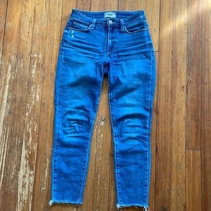 Paige Hoxton Ankle Denim Jeans Sz 24